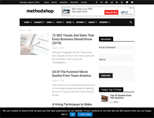 Tablet Screenshot of methodshop.com
